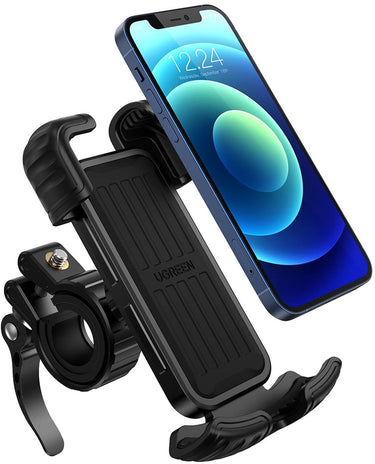 Ugreen telefoonhouder fiets - verstelbaar - 4.6 tot 6.8 inch - zwart