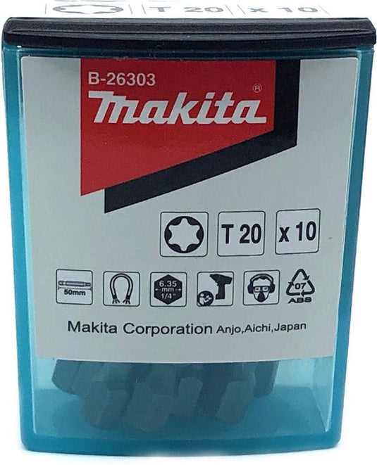 Makita b-26303 schroefbit t20x50mm