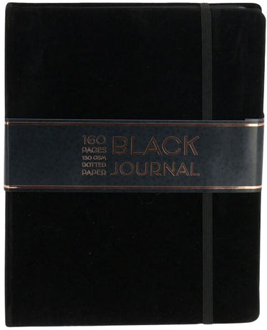 Koopman bulletjournal zwart notitieboek 17x22cm creatief speelgoed.