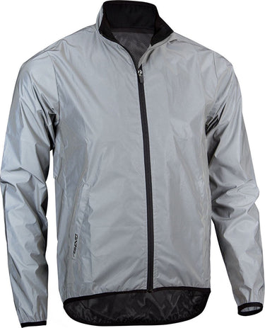 Avento reflecterend jack - heren - full reflective - zilver - xl