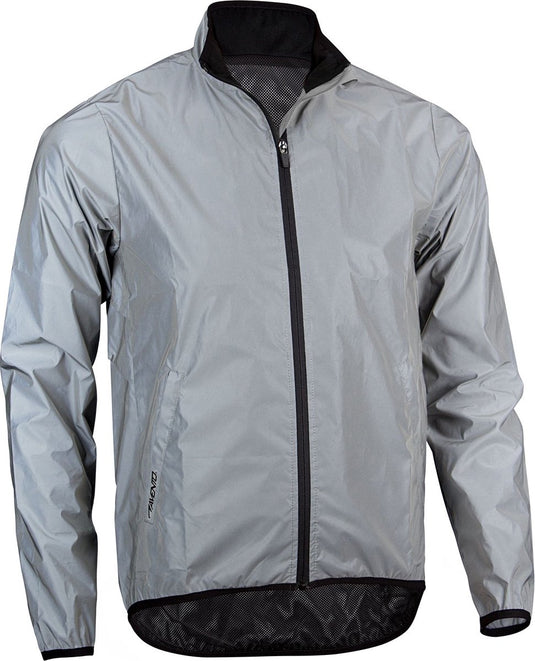 Avento reflecterend jack - heren - full reflective - zilver - xl