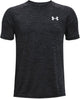 Under armour ua tech 2.0 ss-blk jongens sportshirt - zwart - wit 152