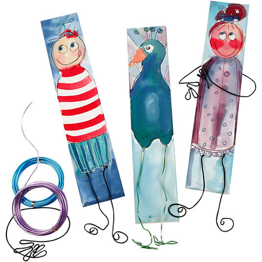 Lange canvassen met aquarel
