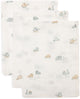 Jollein hydrofiel washandje 15x20cm on the go (3pack)