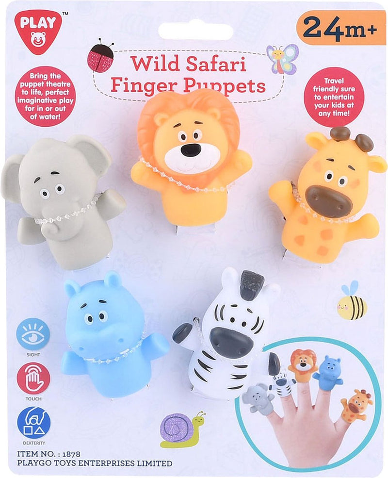 Afbeelding laden in galerijviewer, Play go vingerpoppetjes wild safari - 5st.
