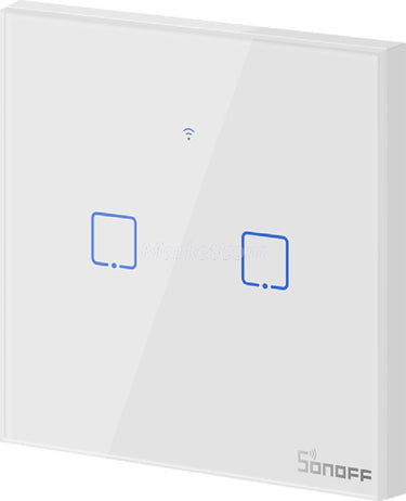 Sonoff smart switch wifi t0 eu tx (2-kanaals)