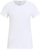 Odlo active light base layer shirt met ronde hals en korte mouwen - vrouwen - wit - l