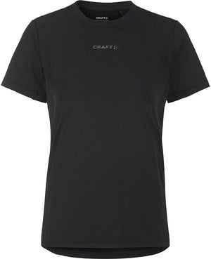 Craft adv essence 2 hardloopshirt dames - zwart | maat: m