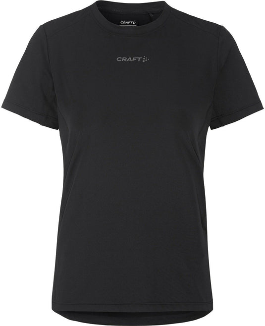 Craft adv essence 2 hardloopshirt dames - zwart | maat: m