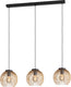 Eglo venezuela hanglamp - e27 - 93,5 cm - goud zwart