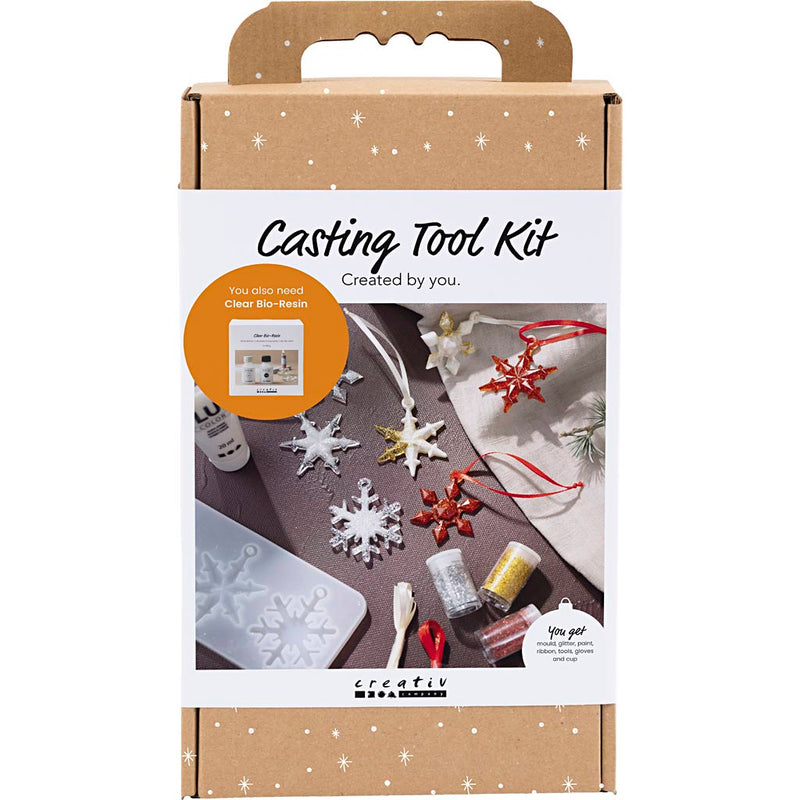 Afbeelding laden in galerijviewer, Https: www.cchobby.nl hobbyset-gieten-sneeuwvlok-1-doos
