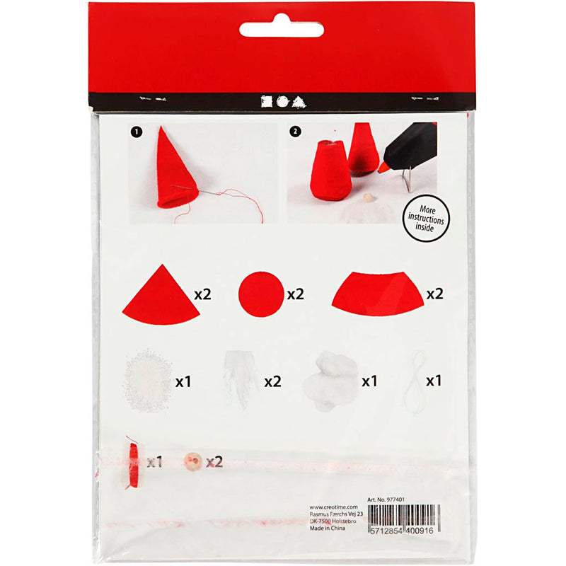 Afbeelding laden in galerijviewer, Https: www.cchobby.nl creative-mini-kit-kerstkabouter-h-12-cm-rood-1-doos
