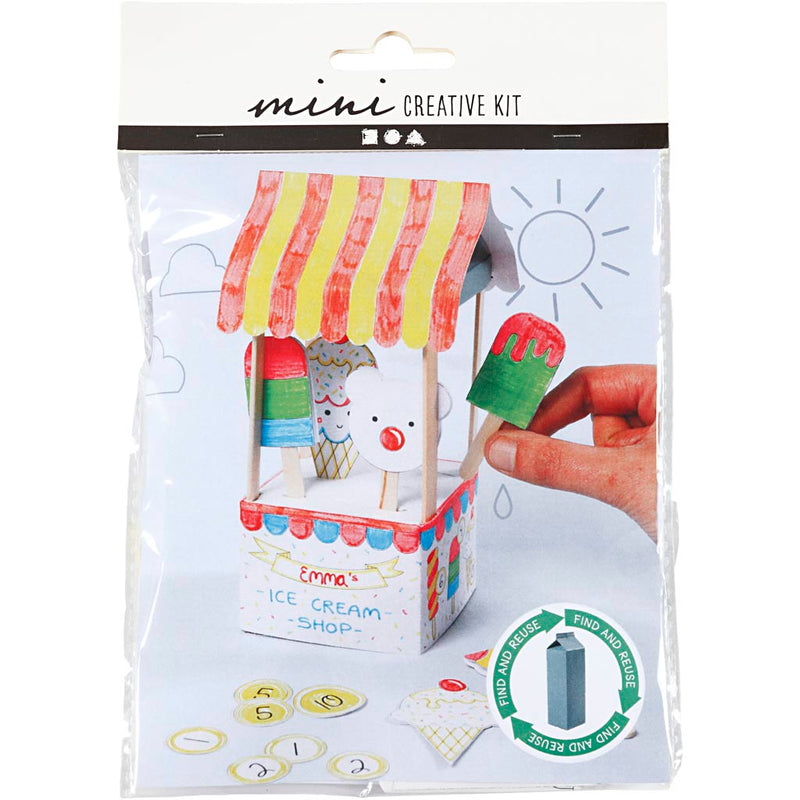 Afbeelding laden in galerijviewer, Https: www.cchobby.nl creative-mini-kit-melkpak-ijssalon-1-doos
