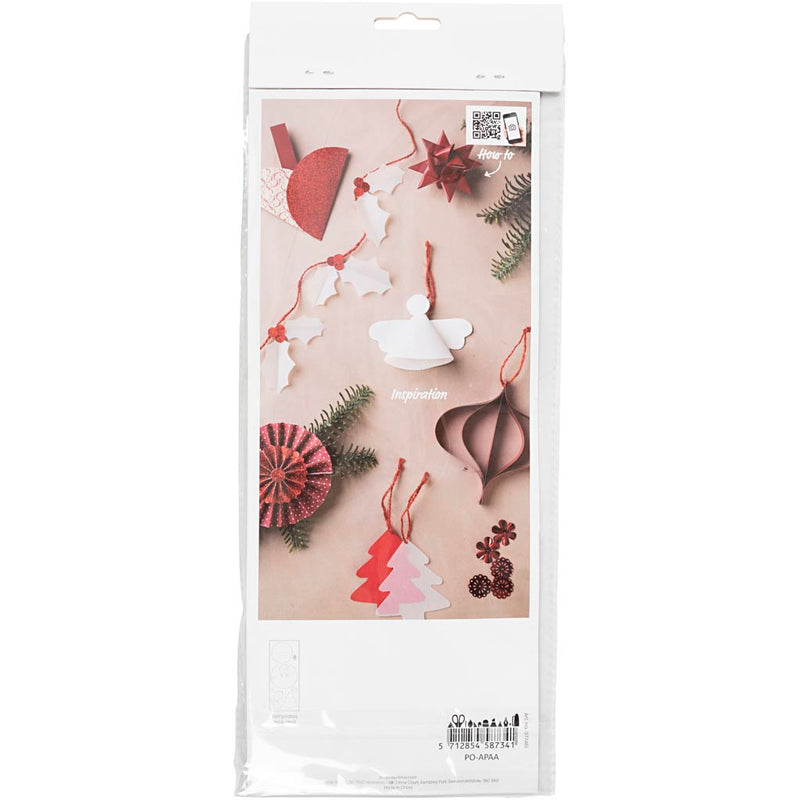 Afbeelding laden in galerijviewer, Https: www.cchobby.nl creatieve-mix-papier-knippen-rood-creme-1-doos
