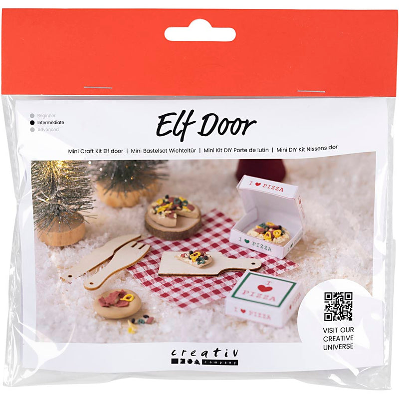 Afbeelding laden in galerijviewer, Https: www.cchobby.nl mini-hobbyset-kabouterdeur-pizza-1-doos
