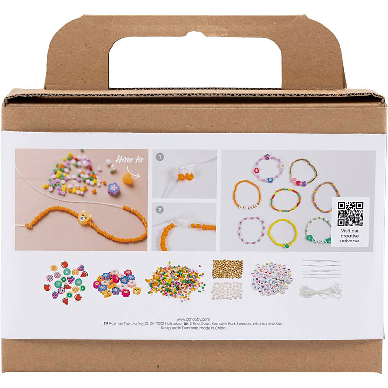 Afbeelding laden in galerijviewer, Creativ company https: www.cchobby.nl mini-creatieve-box-sieraden-kleurrijke-armbanden-1-doos
