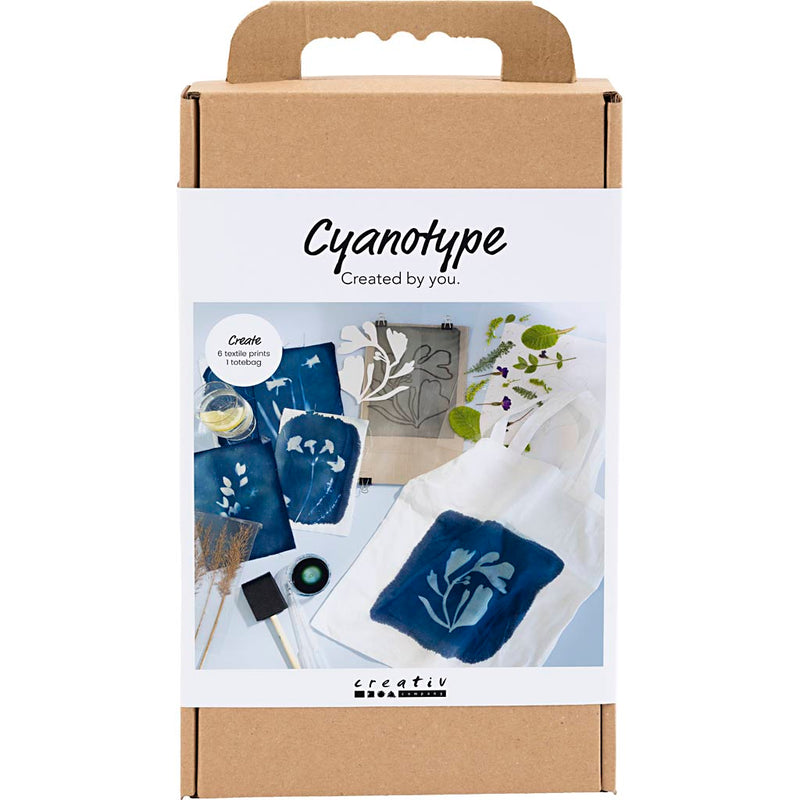 Afbeelding laden in galerijviewer, Https: www.cchobby.nl hobbyset-cyanotypie-textiel-blauw-1-doos
