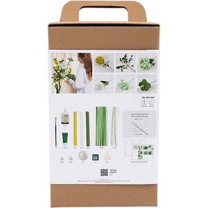Https: www.cchobby.nl maxi-hobbyset-crepepapier-bloemenboeket-lichtgroen-donkergroen-pastel-groen-wit-1-doos