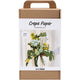 Https: www.cchobby.nl maxi-hobbyset-crepepapier-bloemenboeket-lichtgroen-donkergroen-pastel-groen-wit-1-doos