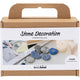 Creativ company mini hobbyset steendecoratie blauw