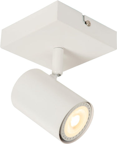Lucide amigo - plafondspot (plafondlamp) - 1xgu10 - wit