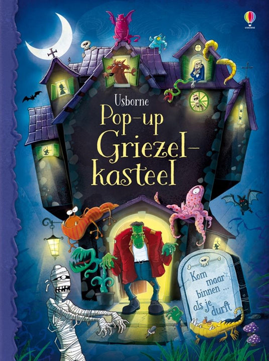 Pop-up griezelkasteel. 5+
