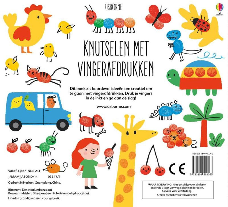 Afbeelding laden in galerijviewer, Wpg uitgevers stempelen met vingerafdrukken. 4+
