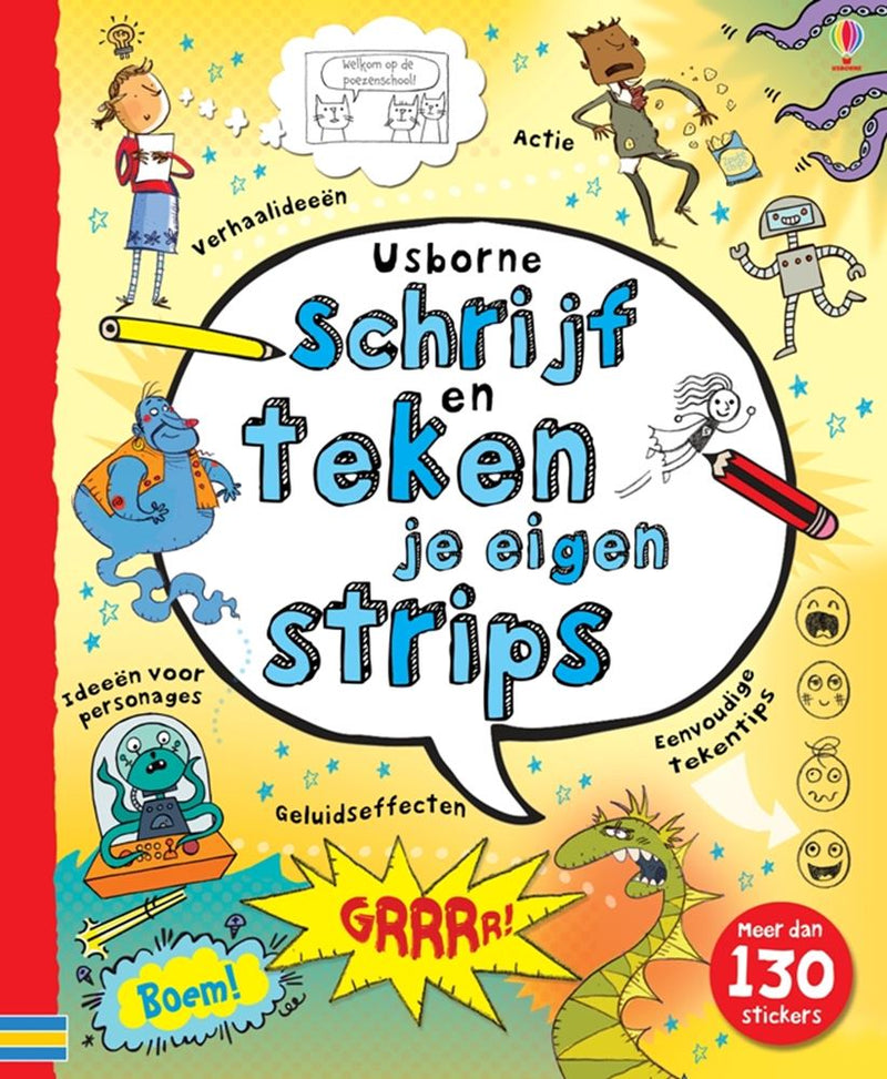 Afbeelding laden in galerijviewer, Schrijf en teken je eigen strips. 8+
