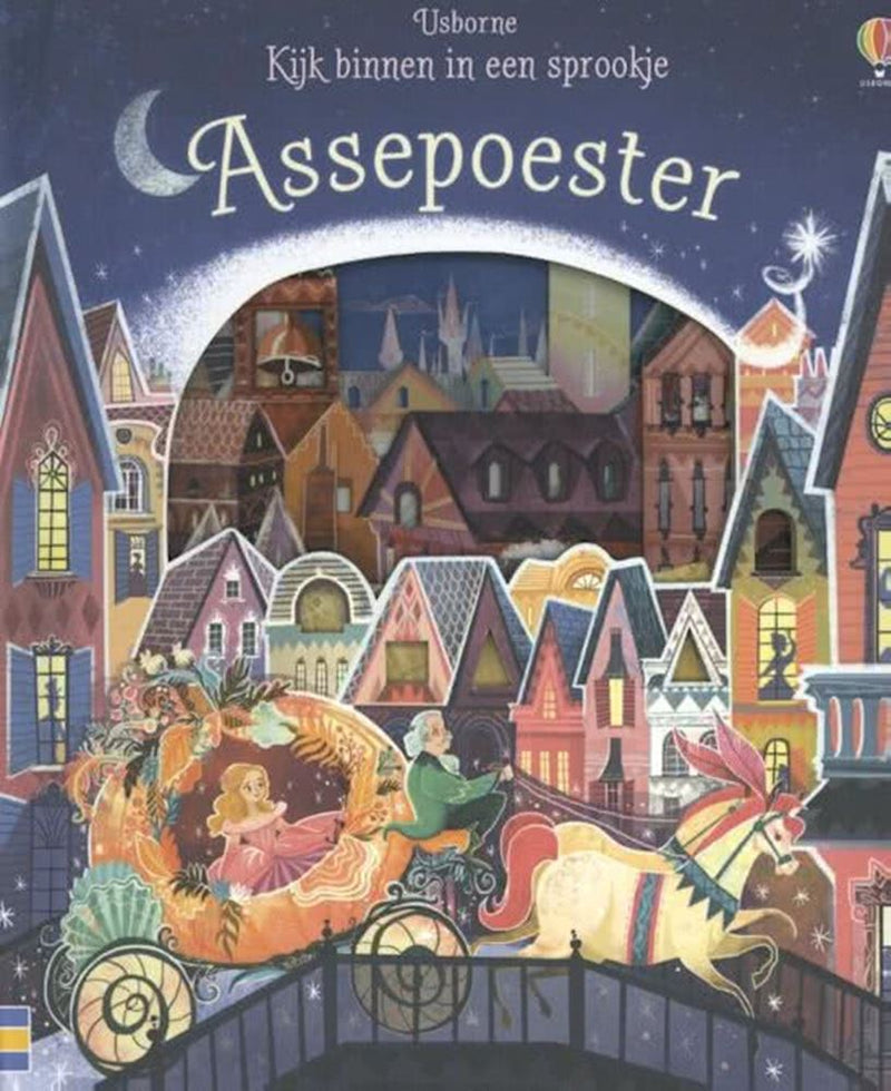 Afbeelding laden in galerijviewer, Kijk binnen sprookje: assepoester. 3+
