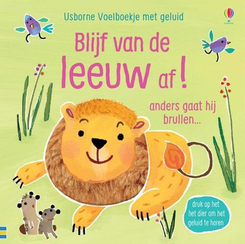 Afbeelding laden in galerijviewer, Geluidenboek: blijf van de leeuw af! 1+
