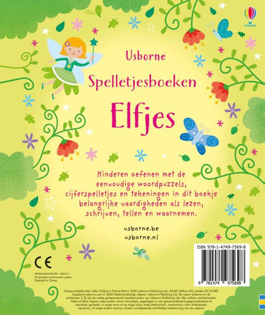 Wpg uitgevers spelletjesboek elfjes