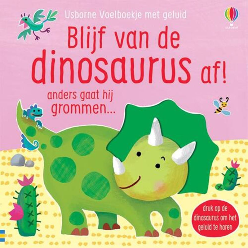 Afbeelding laden in galerijviewer, Geluidenboek: blijf van de dinosaurus af
