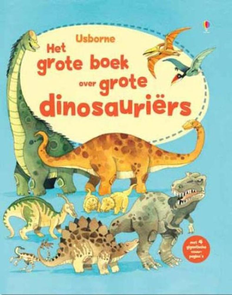 Afbeelding laden in galerijviewer, Wpg uitgevers het grote boek over grote dinosaurussen
