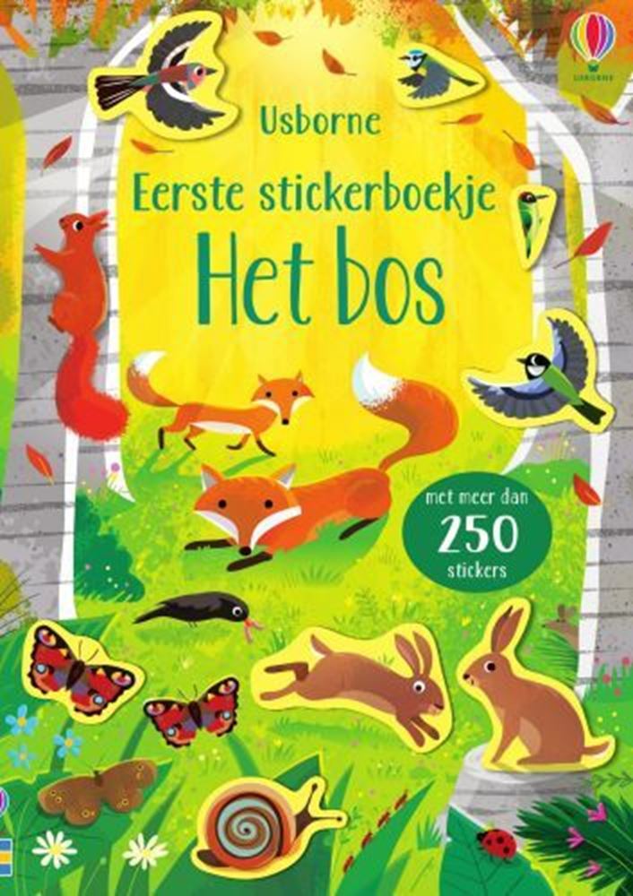 Afbeelding laden in galerijviewer, Wpg uitgevers mijn eerste stickerboek: het bos. 3+
