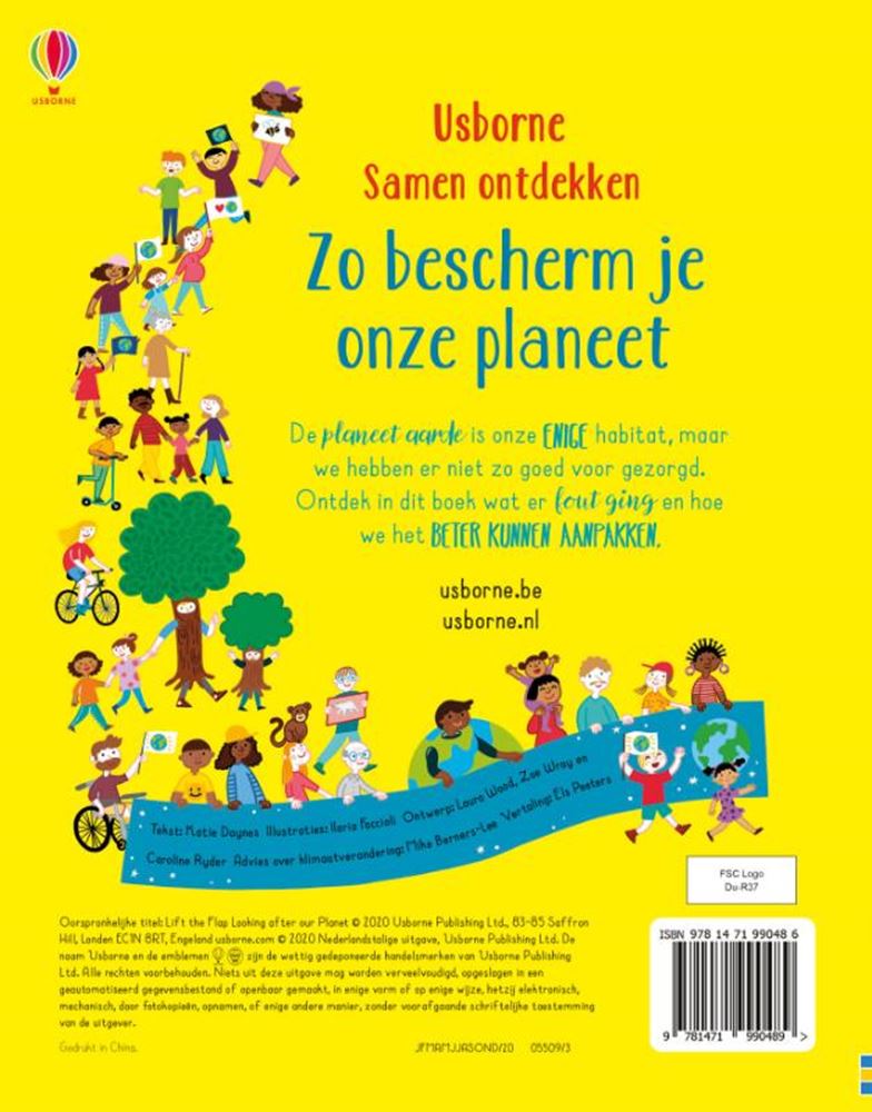 Afbeelding laden in galerijviewer, Zo bescherm je onze planeet. 6+
