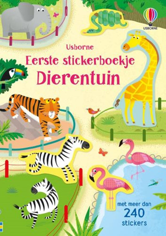 Wpg uitgevers eerste stickerboekje dierentuin