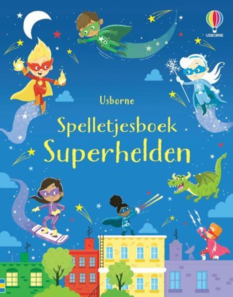 Afbeelding laden in galerijviewer, Spelletjesboek superhelden. 5+

