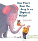 How much does the grey in an elephant we