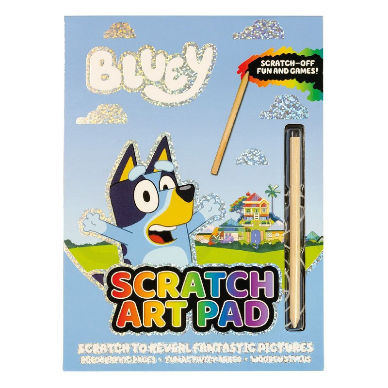Afbeelding laden in galerijviewer, Bluey Krasblok met Spelletjes
