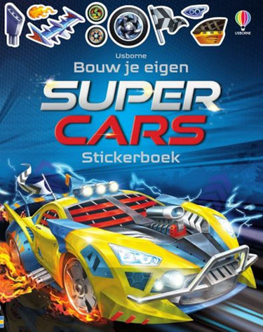 Wpg uitgevers stickerboek: supercars. 5+