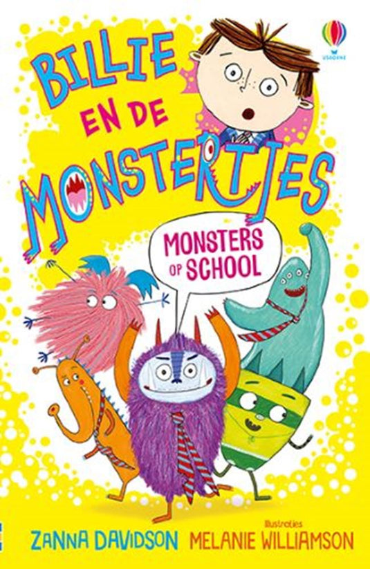 Billie en de monstertjes, op school. 5+