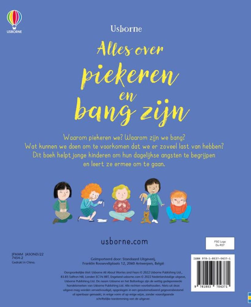 Afbeelding laden in galerijviewer, Wpg uitgevers alles over piekeren en bang zijn. 4+
