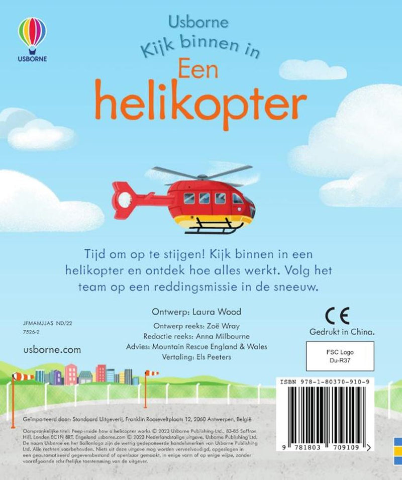 Afbeelding laden in galerijviewer, Kijk binnen in een helikopter. 3+
