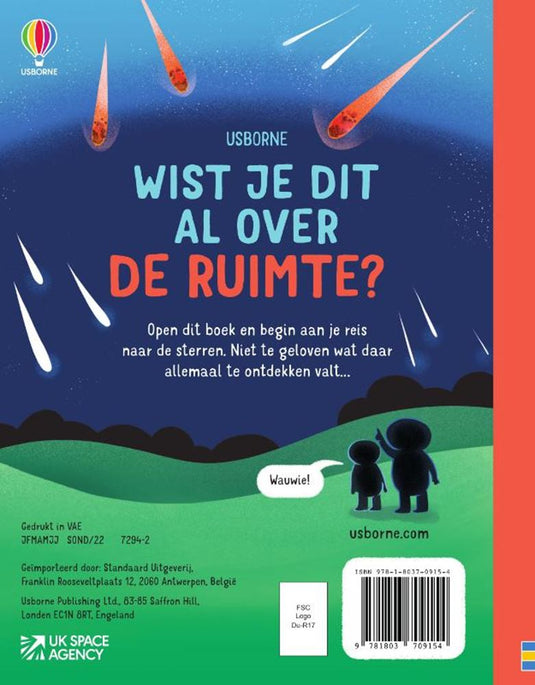 Wist je dit al over de ruimte? 6+