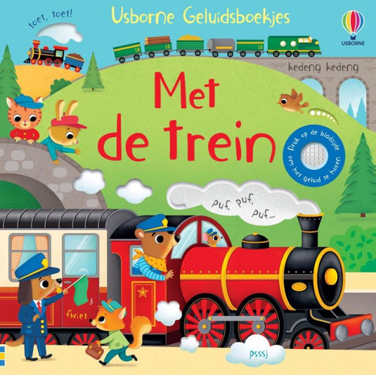 Geluidenboek: met de trein. 1+