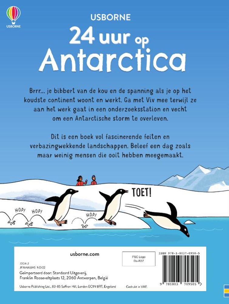 Afbeelding laden in galerijviewer, 24 uur op antartica. pb. 7+
