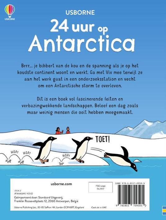 24 uur op antartica. pb. 7+