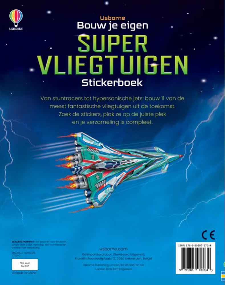 Afbeelding laden in galerijviewer, Bouw je eigen supervliegtuigen 5+
