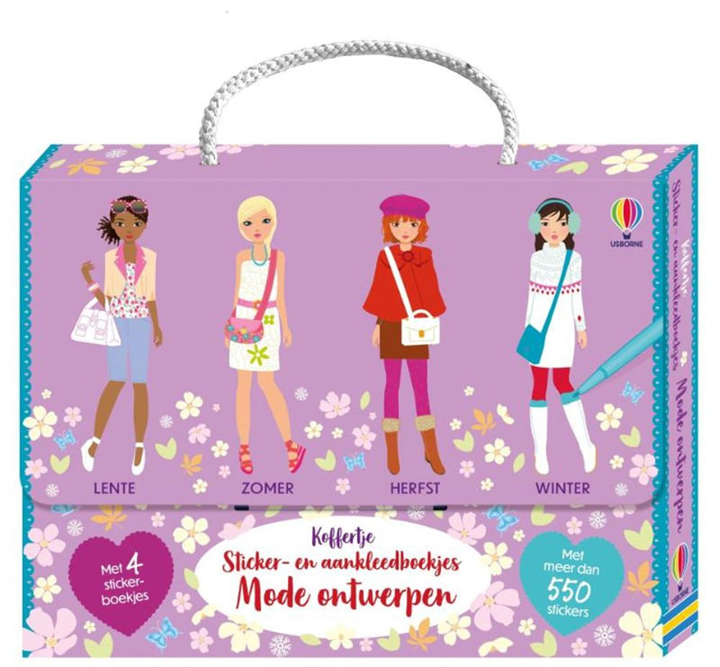 Afbeelding laden in galerijviewer, Koffertje mode ontwerpen 5+
