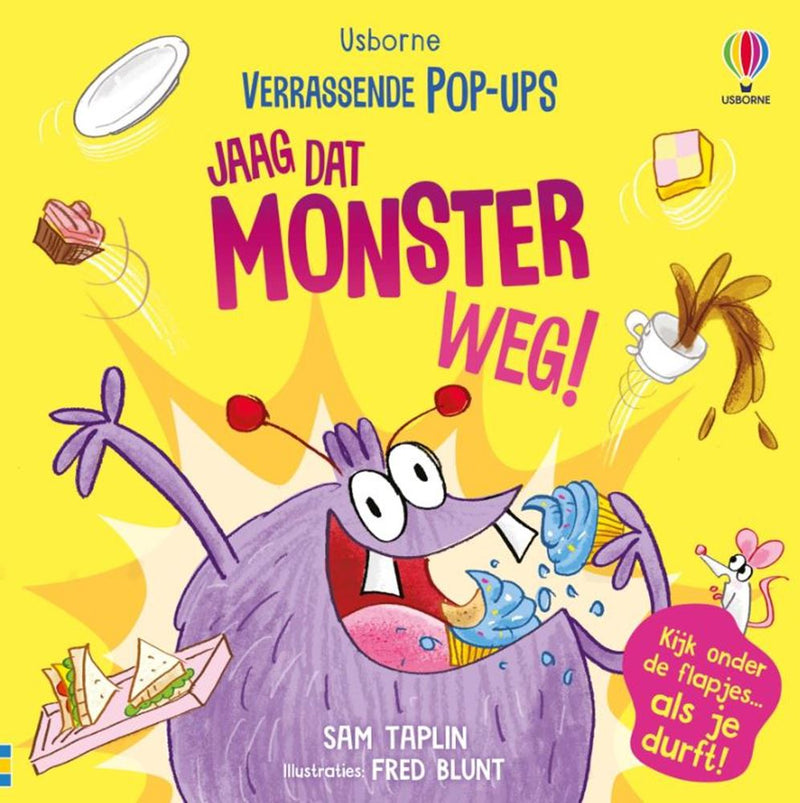 Afbeelding laden in galerijviewer, Jaag dat monster weg! pop-upboek. 3+
